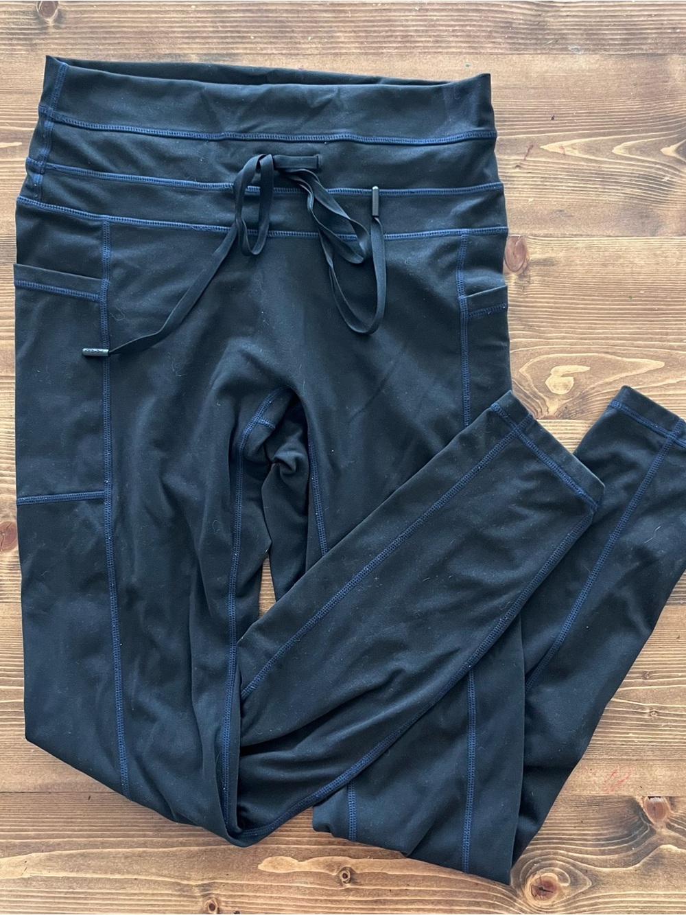 POPFLEX Black Bike Shorts and Yoga Pants Set of 3 - Picture 11 of 11